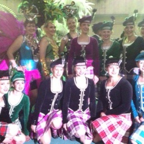 Team with Finnish Samba Dancers