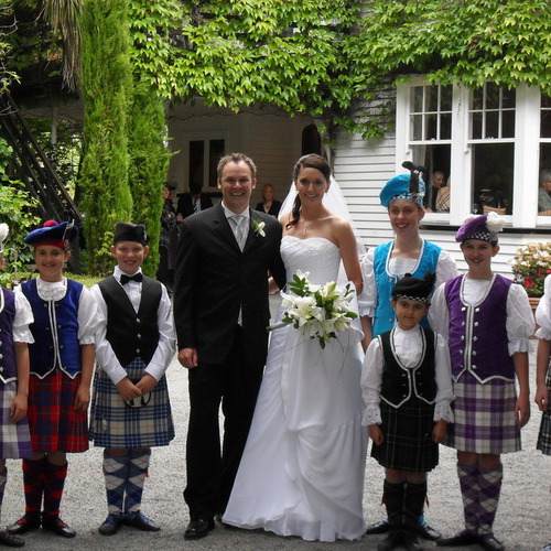 Katherine Greenwood's wedding
