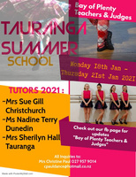 Tauranga Summer School - January 2021