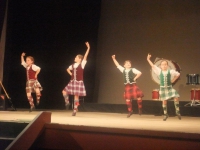 Dancing girls at Christchurch Caledonian concert
