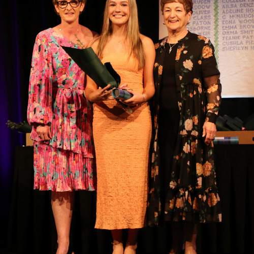 Shae Lawrence diploma recipient