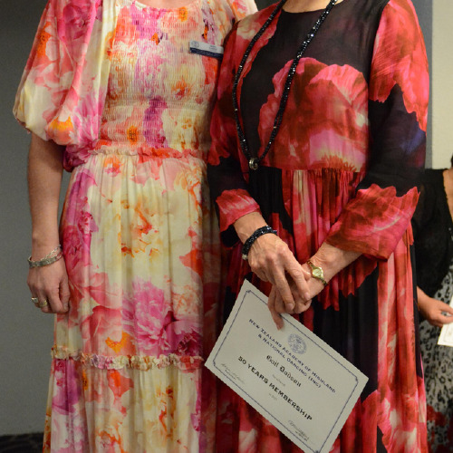 Gail Dodson 50 year bar recipient
