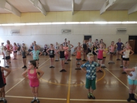 Christchurch dancers performing at the Cricket World Cup opening ceremony